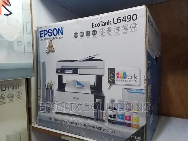EPSON Ecotank L6490 A4 Ink Tank Printer - main view