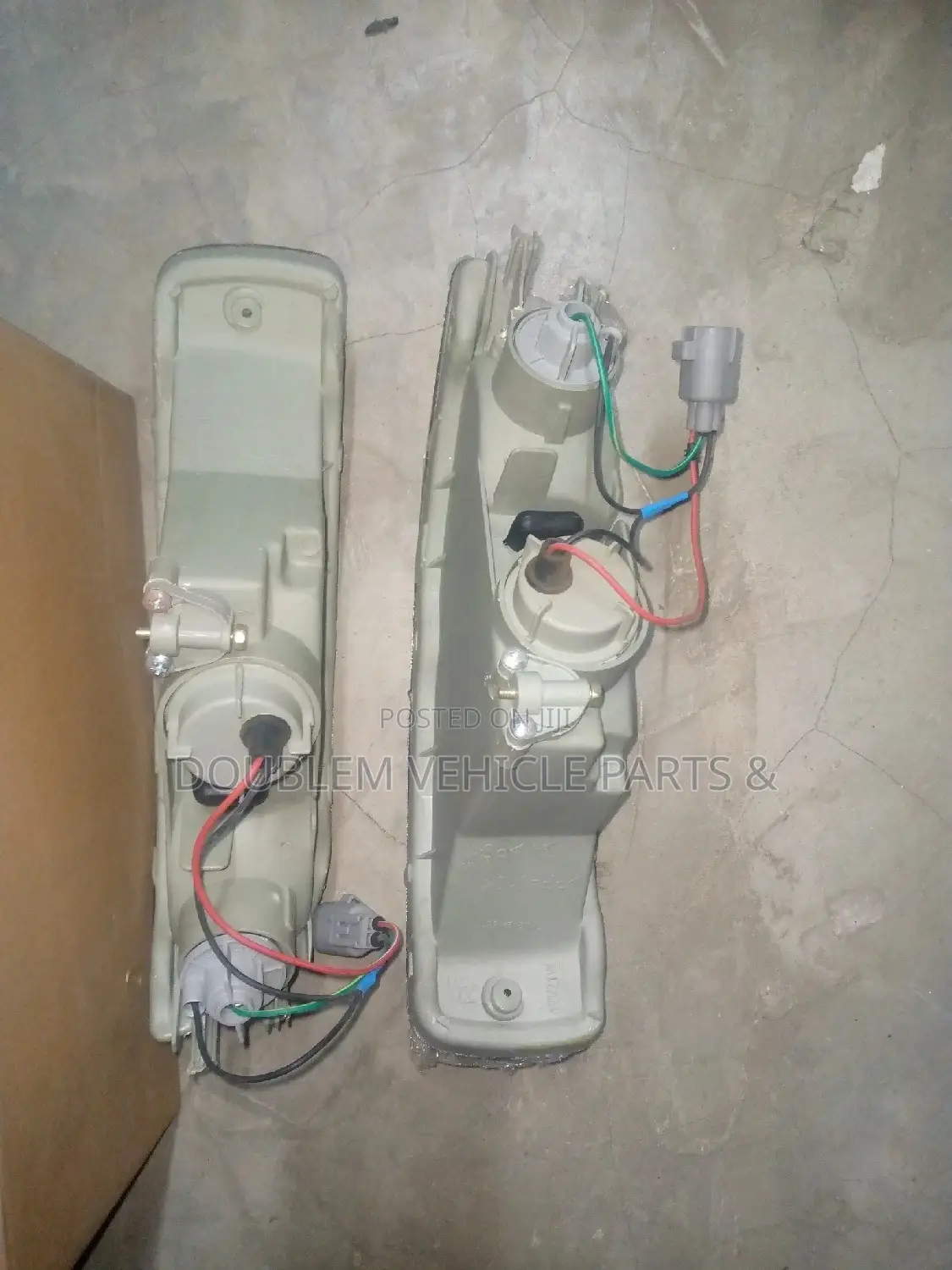 Bumper Lamp Caldina St190 Clear. /Foglamp ST190 Clear/Yellow