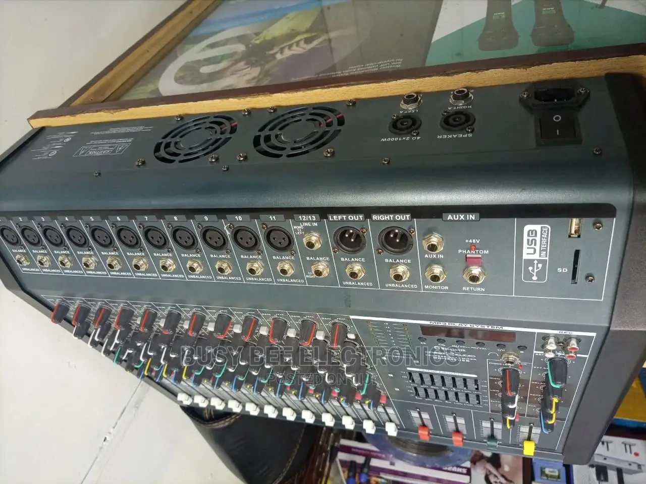 12channel Crest Audio Powered Mixer