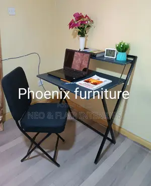 Foldable Study Table and Chair
