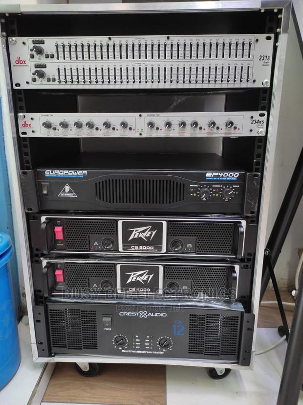 Pa System Amplifier Set - main view