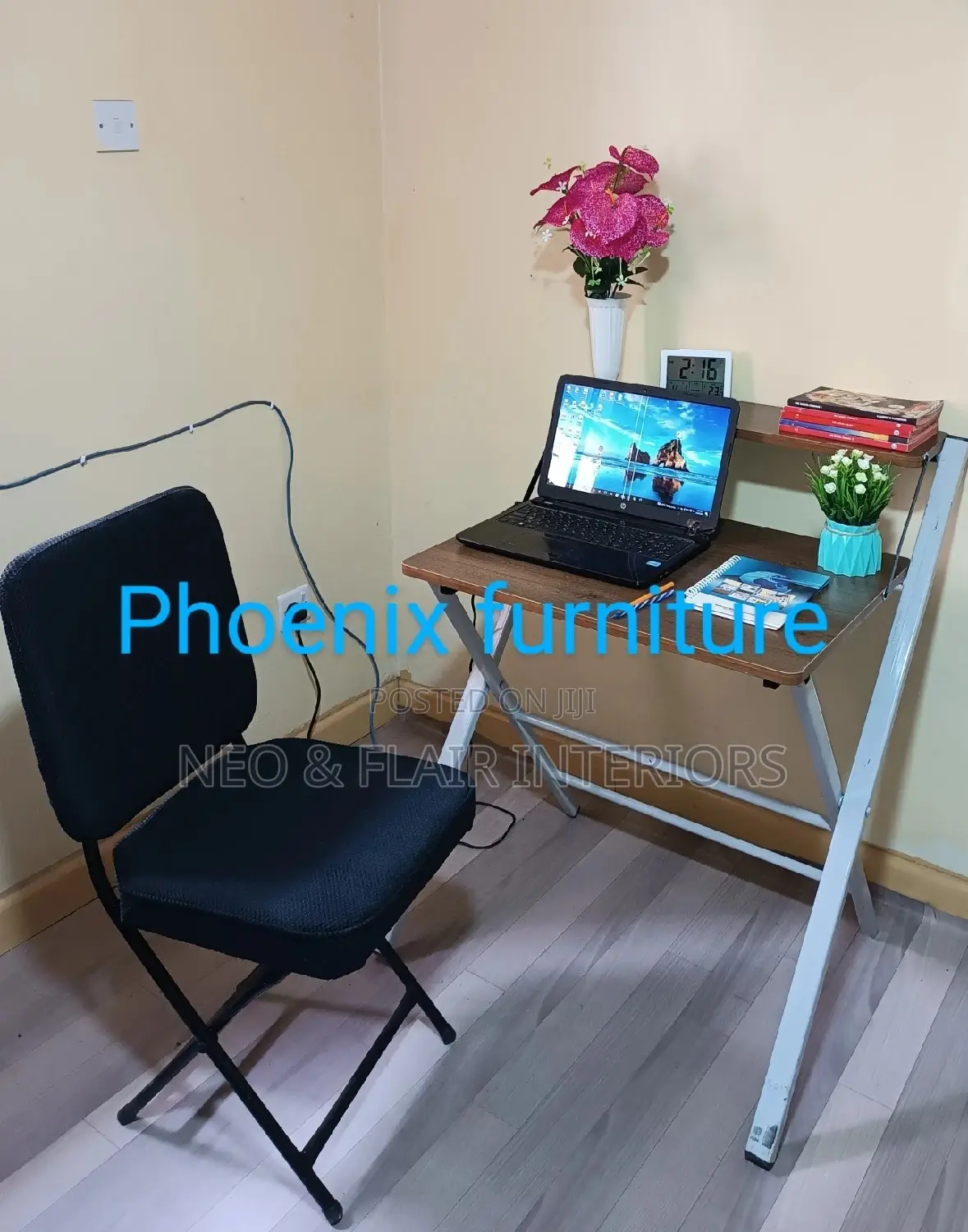Foldable Study Desk and Seat