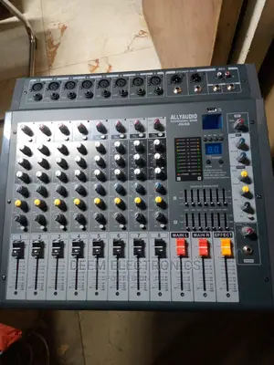 Powered Mixer 8 Channel, Ally, 806