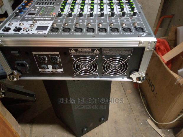 Powerful Powered Mixer 8channel - main view