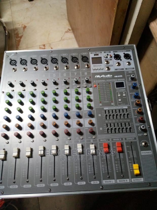 Powerful Powered Mixer 8channel - thumbnail 2