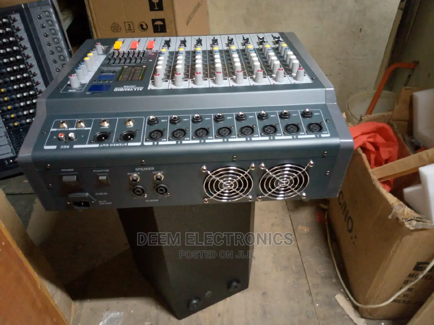 Powered Mixer 12ch- Ally Jp12usb