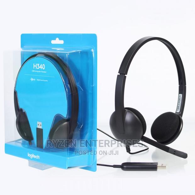 Logitech H340 Usb Stereo Headset With Microphone - main view