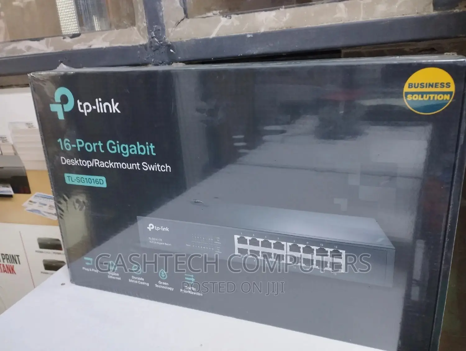 Tp-Link 16-Portmbps Gigabit Switch - TL-SG1016D
