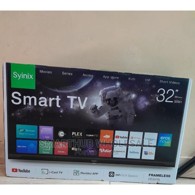 Syinix 32inch Tv Smart - thumbnail 2