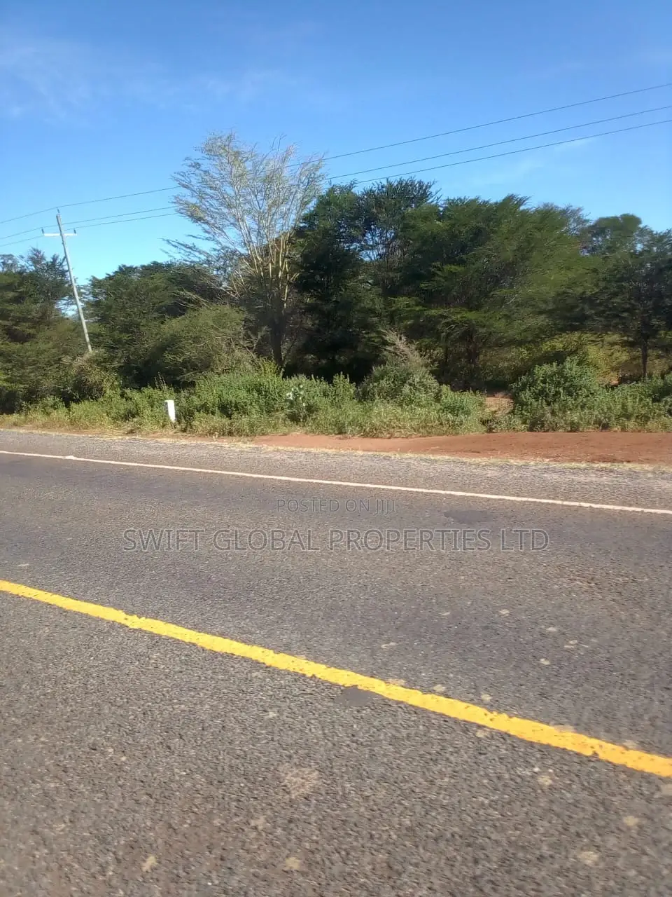 64 Acres Touching Tarmac in Makindu Is Available for Sale