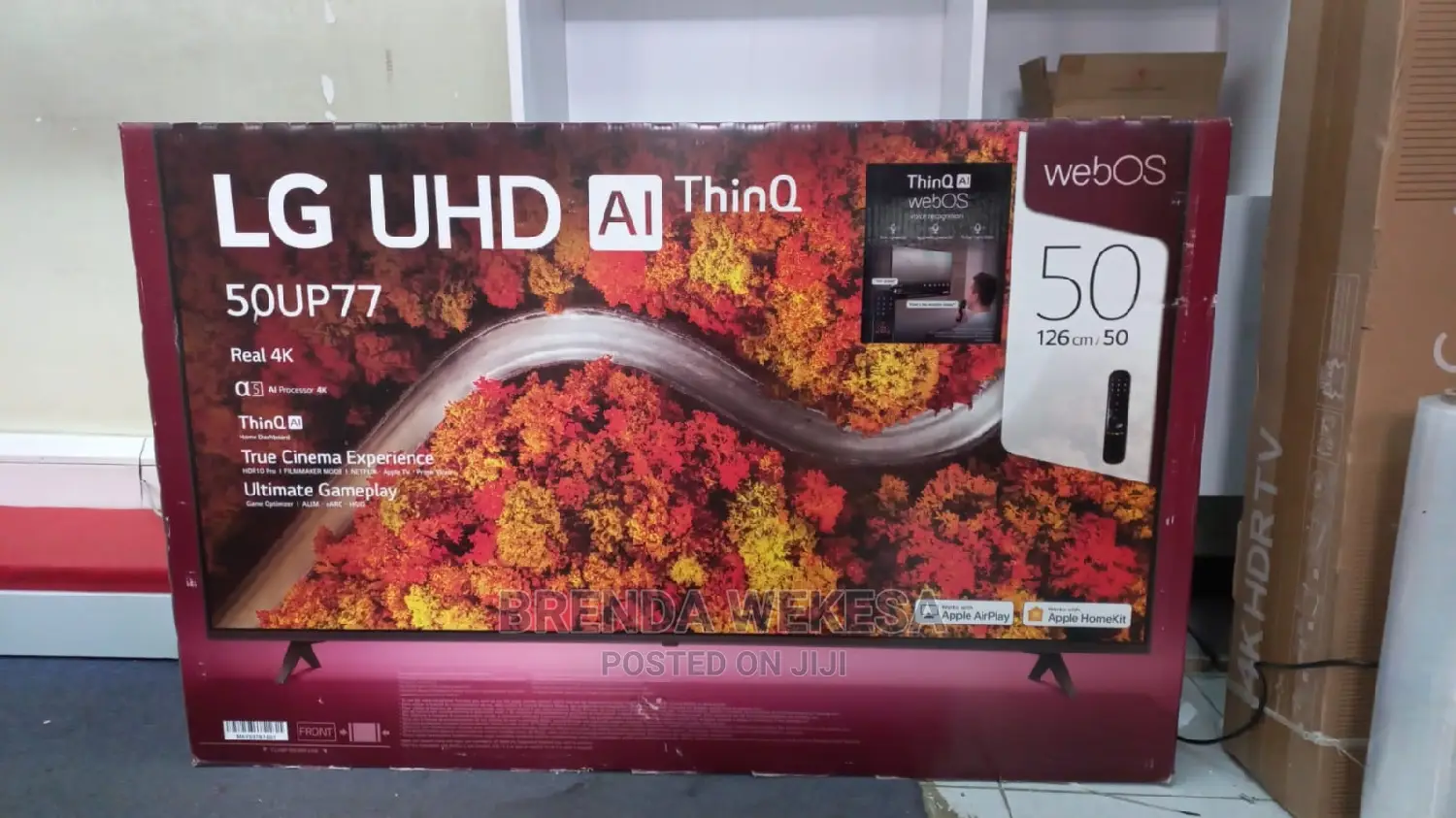 LG 50 Inch UP77 Series4k UHD HDR Smart TV -