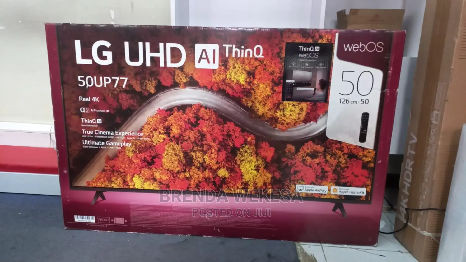 LG 50 Inch UP77 Series4k UHD HDR Smart TV -