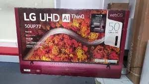 LG 50 Inch UP77 Series4k UHD HDR Smart TV -