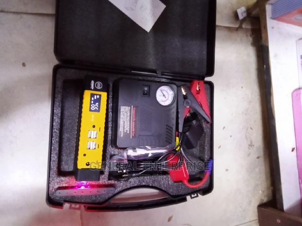 Portable Car Jack Starter With Air Compressor - main view
