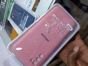Silicone Case Silicone Cover for Samsung Galaxy A03s Pink