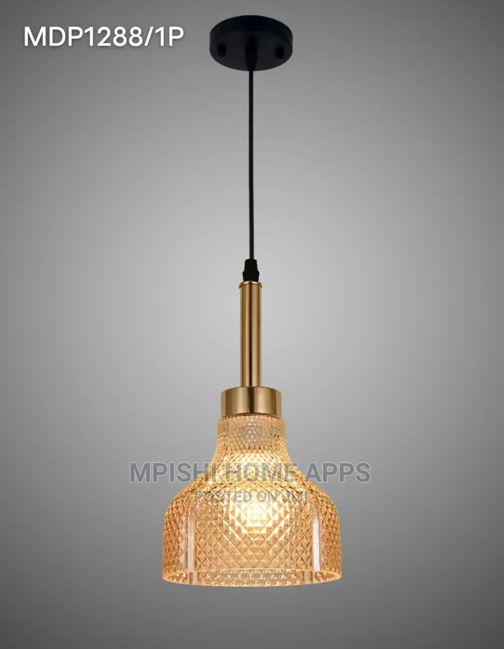 Glass Pendant Light