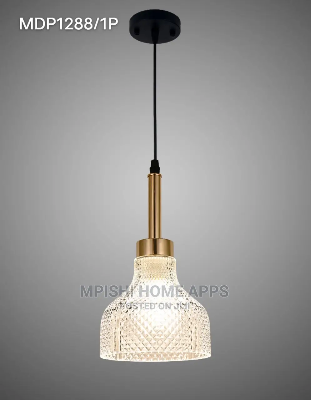 Glass Pendant Light