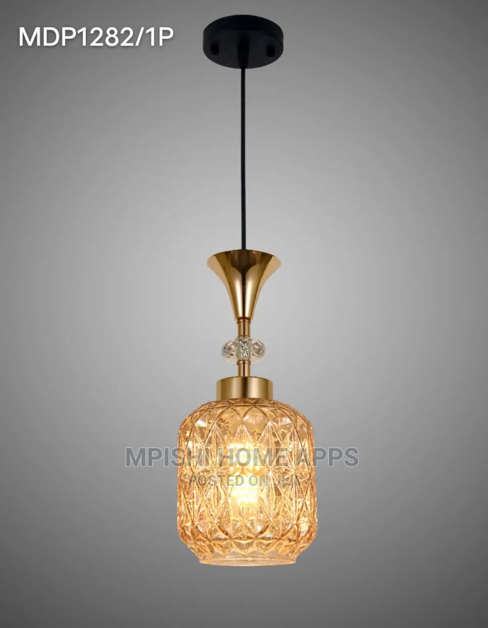 Glass Pendant Light