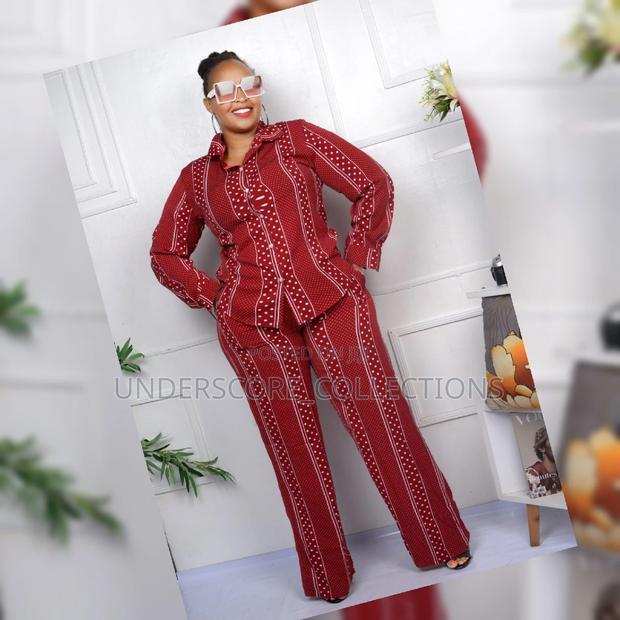 Classy Ladies Multicolor Two Piece - main view