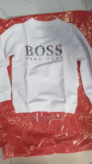 White Sweatshirts. Long-Sleeved