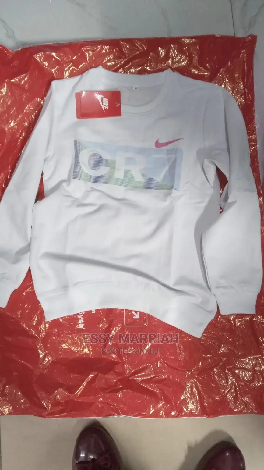 White Sweatshirts. Long-Sleeved