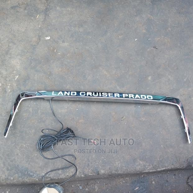 Land Cruiser Prado 150 Chrome Led Boot Handle