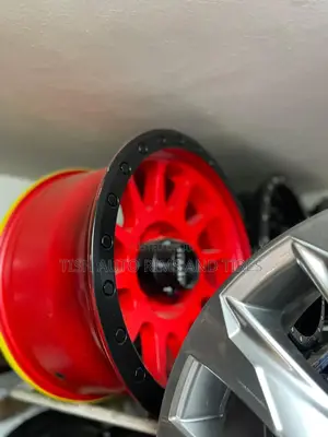Red Offset Rims 17 Inch Fitting Hilux, Ford Ranger, Pajero