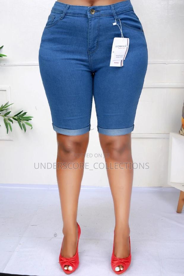 High-End Ladies Denim Shorts - thumbnail 2