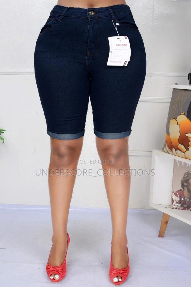 High-End Ladies Denim Shorts - thumbnail 3