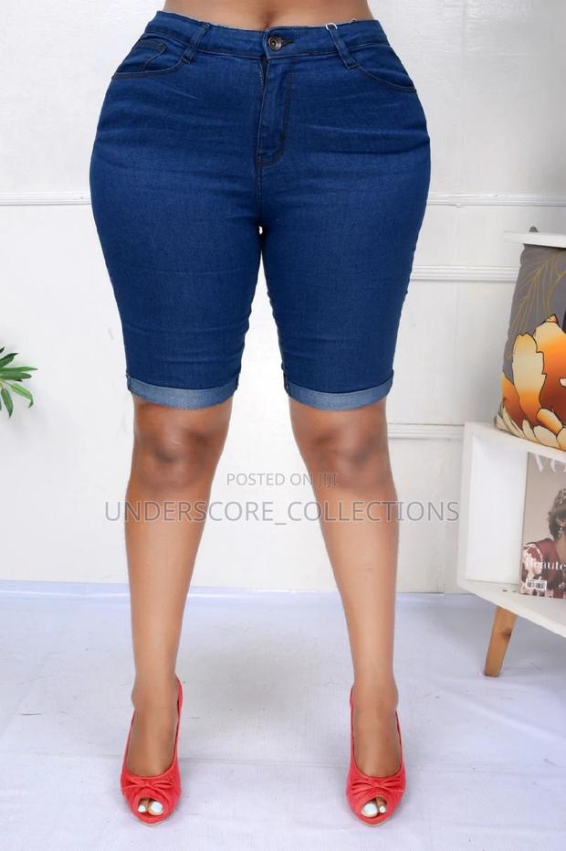 High-End Ladies Denim Shorts - thumbnail 4