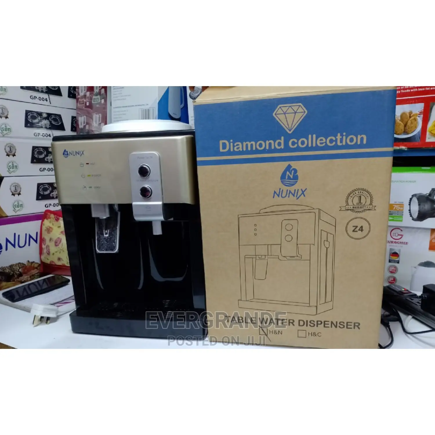 Z4 Water Dispenser Table Top Hot and Normal