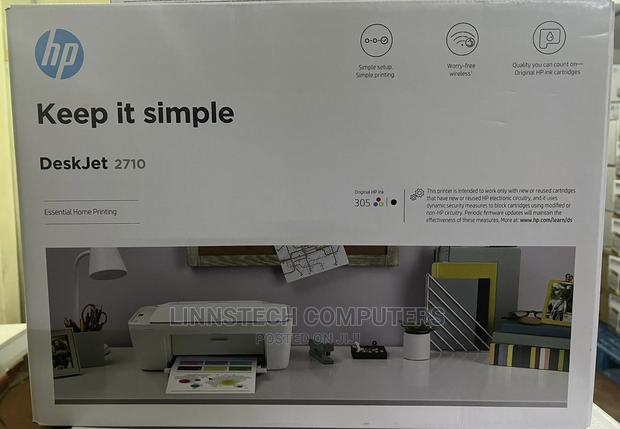 HP Deskjet 2710 3-in-1 Wireless Printer