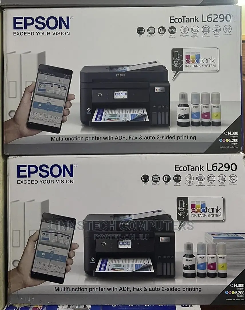 Epson Ecotank L6290 All in One Duplex Wi-Fi Printer With Adf