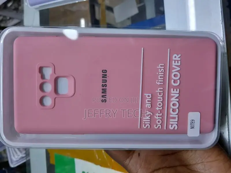 Samsung Galaxy Note 9 Case (2018) Slim Thin Rubber Case Pink