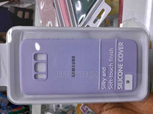 Samsung Galaxy S8 Silicone Cover Violet (EF-PG950)