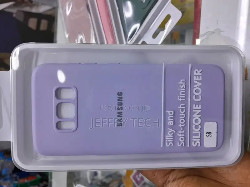 Samsung Galaxy S8 Silicone Cover Violet (EF-PG950)