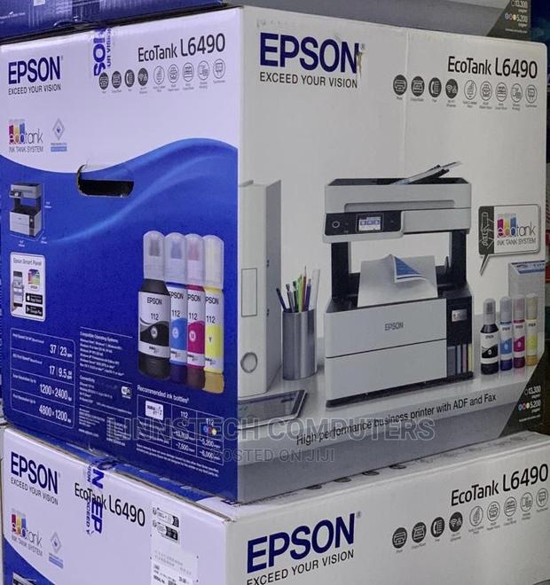 Epson Ecotank L6490 Business Color Printer With Fax and ADF