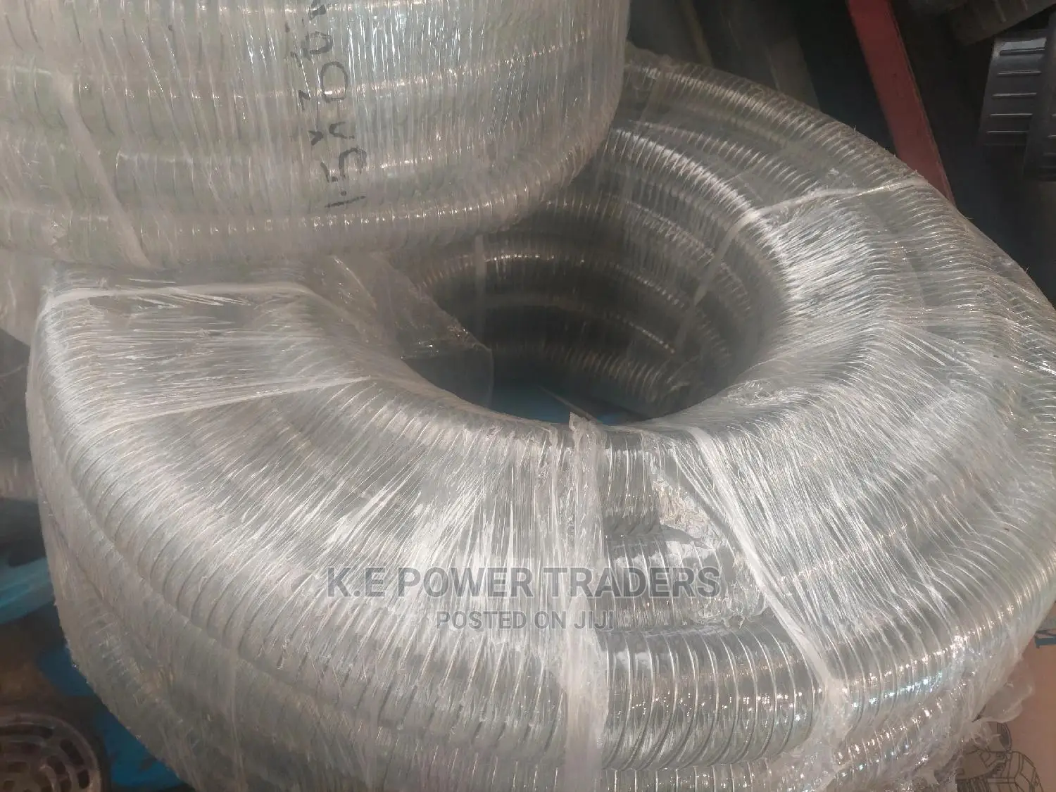 Clear Wired Suction Pipe