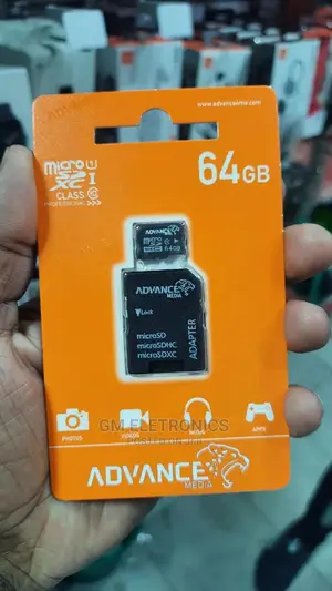 64 Gb Micro Sd Memory Card.