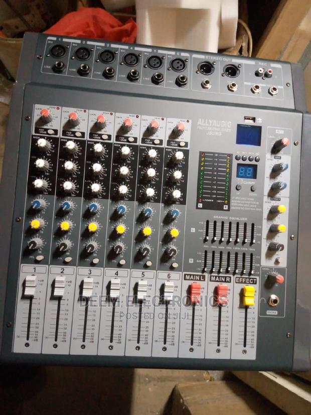 Powered Mixer Ally 6channel- Jp6 - main view
