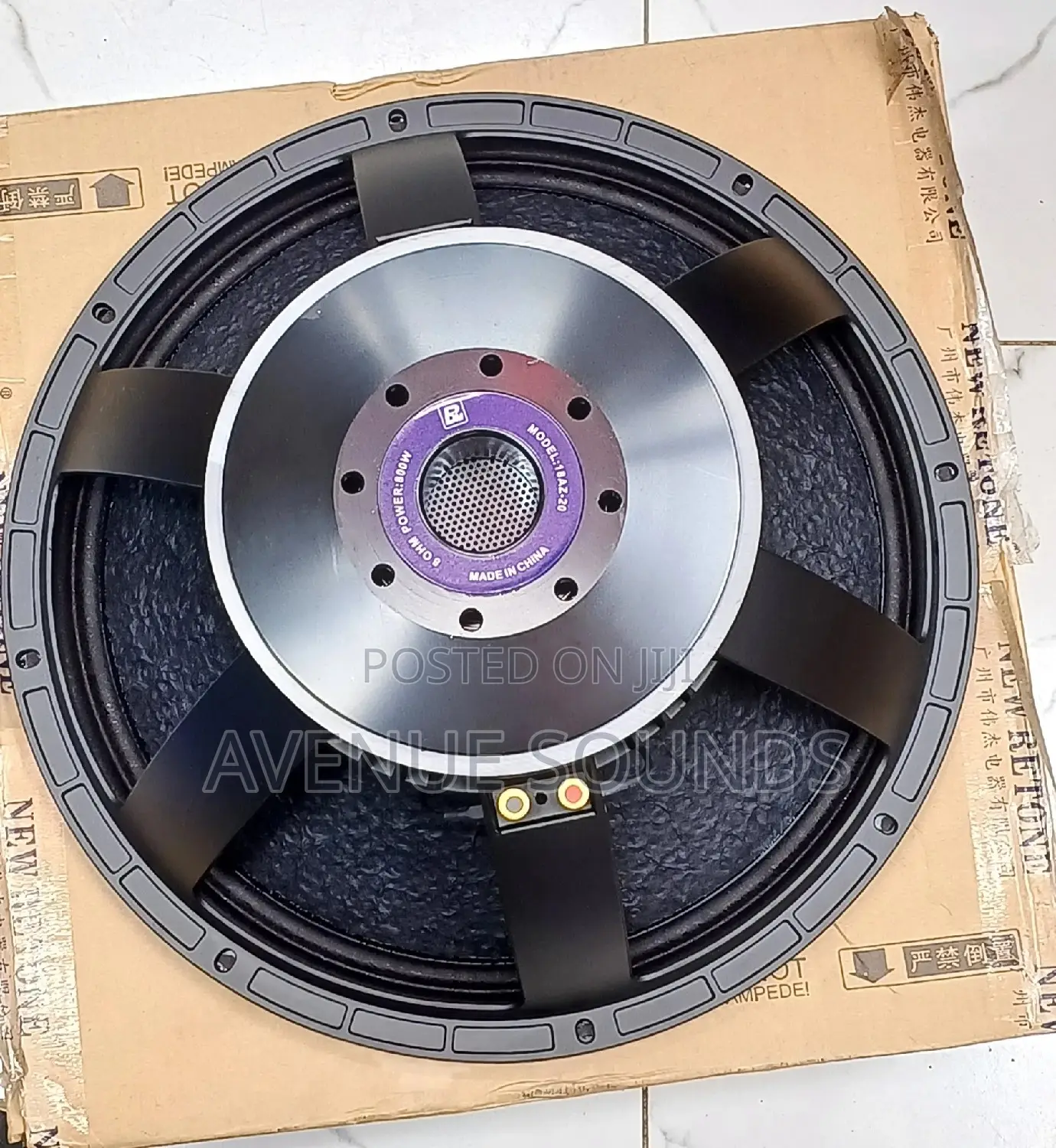 New Retone 18az-20 Bass Speaker