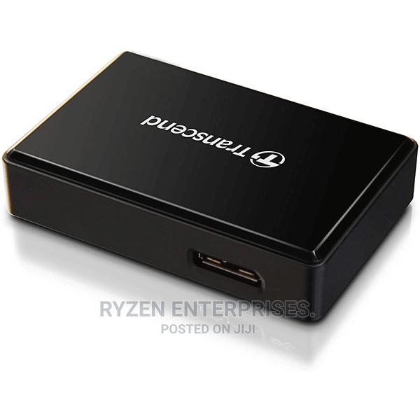 Transcend Card Reader USB 3.1 Black - Micro SD, SD