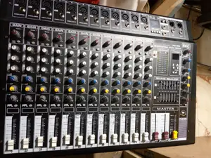 Powered Mixer 12channels, PMX 12