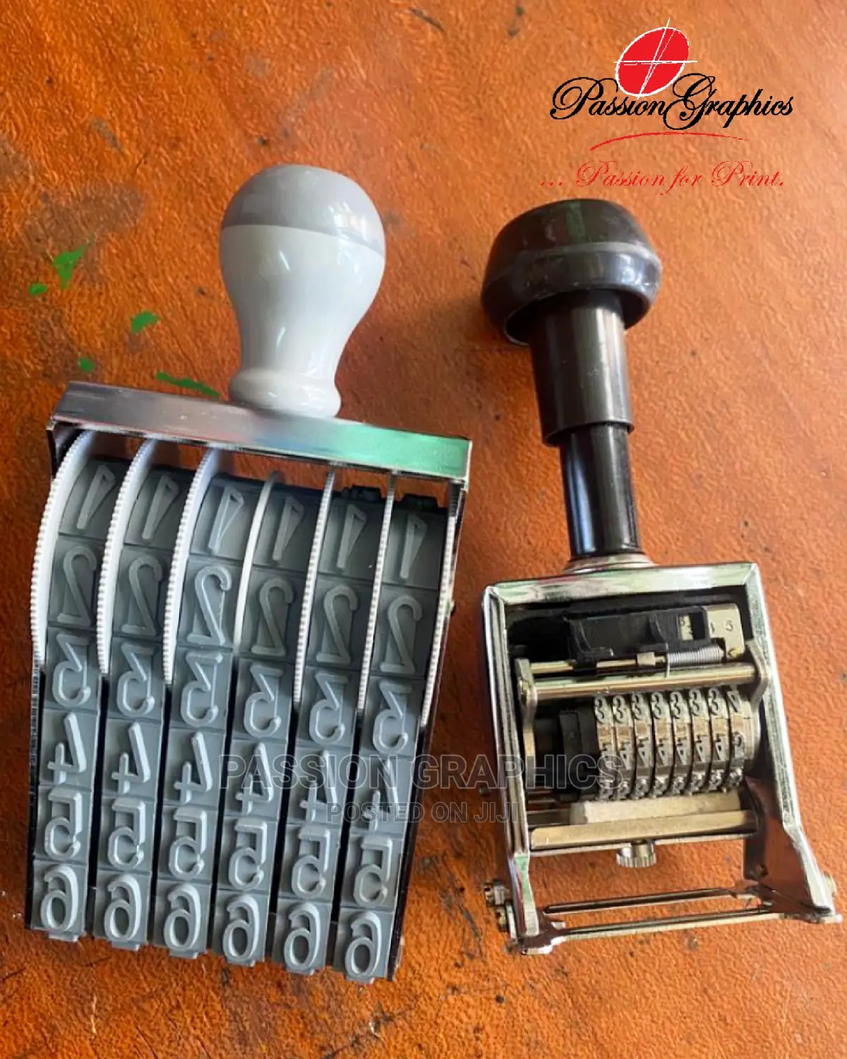 Numbering Machines (Paper Garment)
