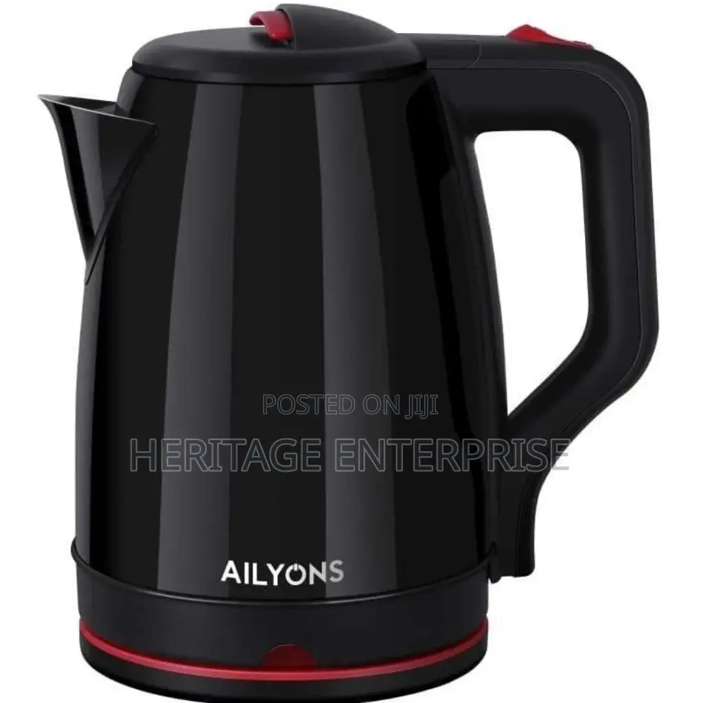 Electric Kettle Ailyons 2.2ltrs Electric Black Kettle
