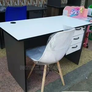 1.2 MTRS Office Desk Plus Eames Chairs