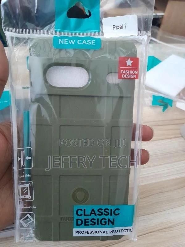 Rugged Armor Case Compatible With Google Pixel 7 - Green - thumbnail 3
