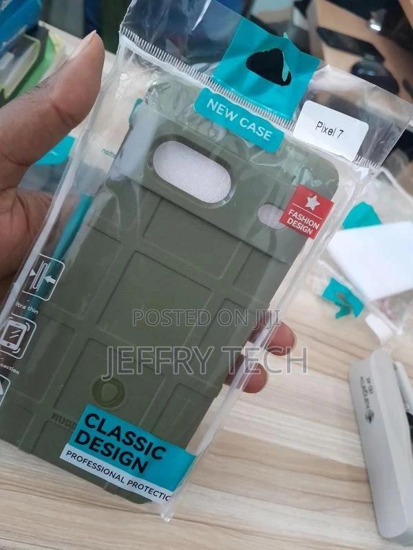 Rugged Armor Case Compatible With Google Pixel 7 - Green - thumbnail 4