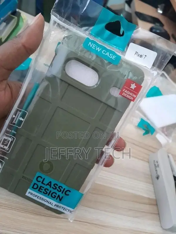 Rugged Armor Case Compatible With Google Pixel 7 - Green