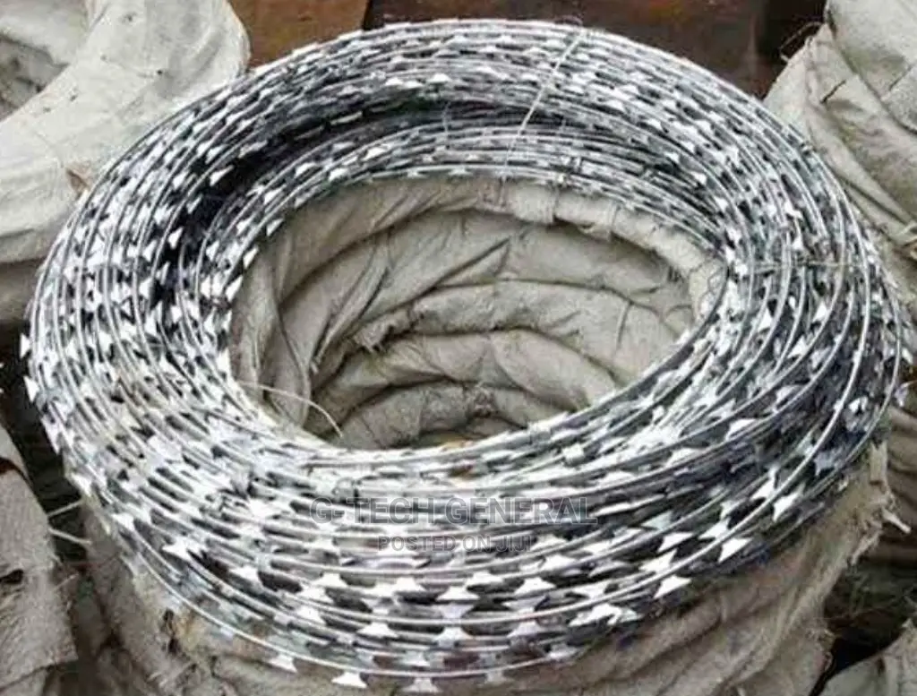 Razor Wires Stainless Steel 10mm at 1500 Per Roll